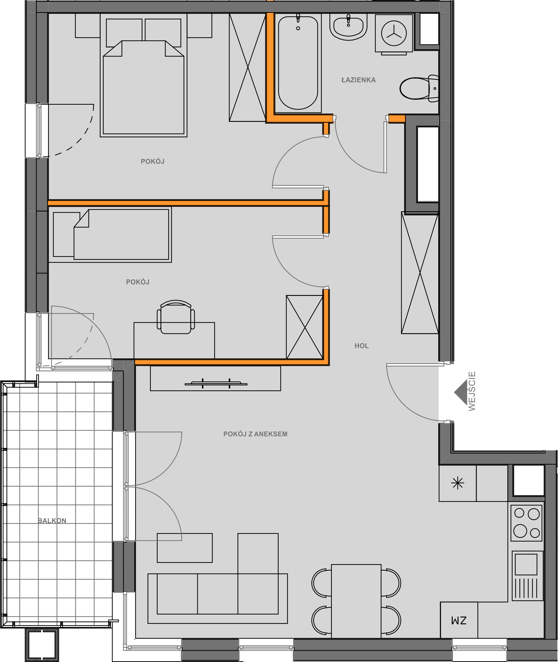 Plan mieszkania