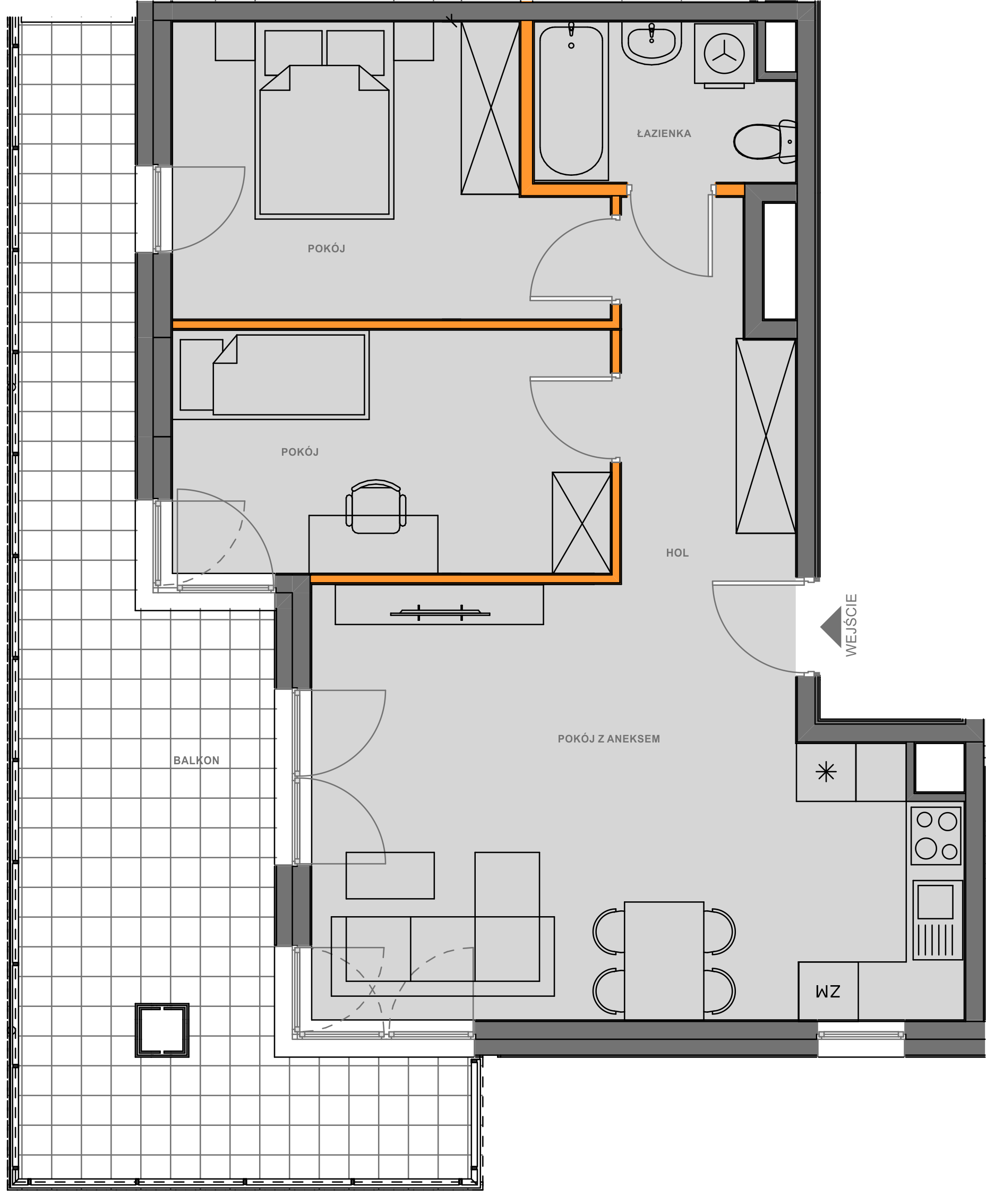Plan mieszkania