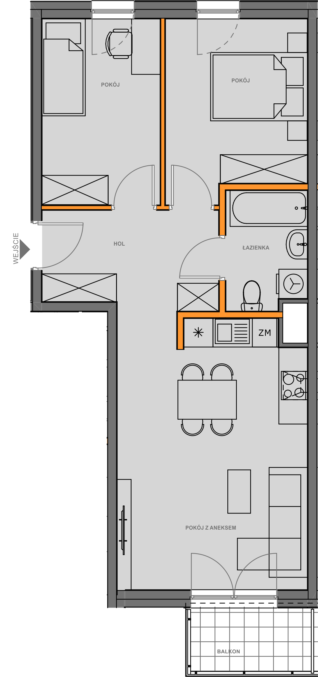Plan mieszkania