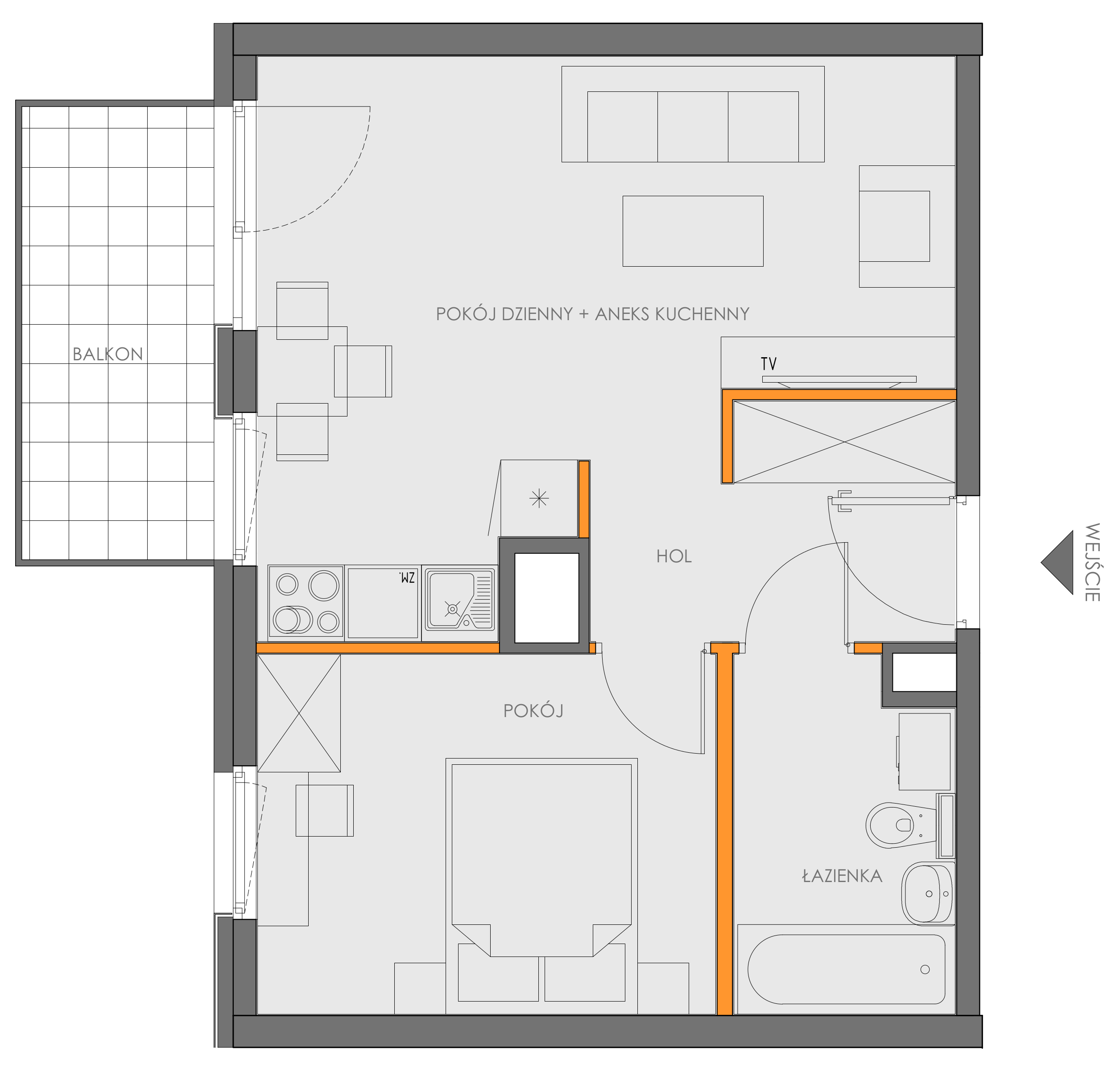 Plan mieszkania