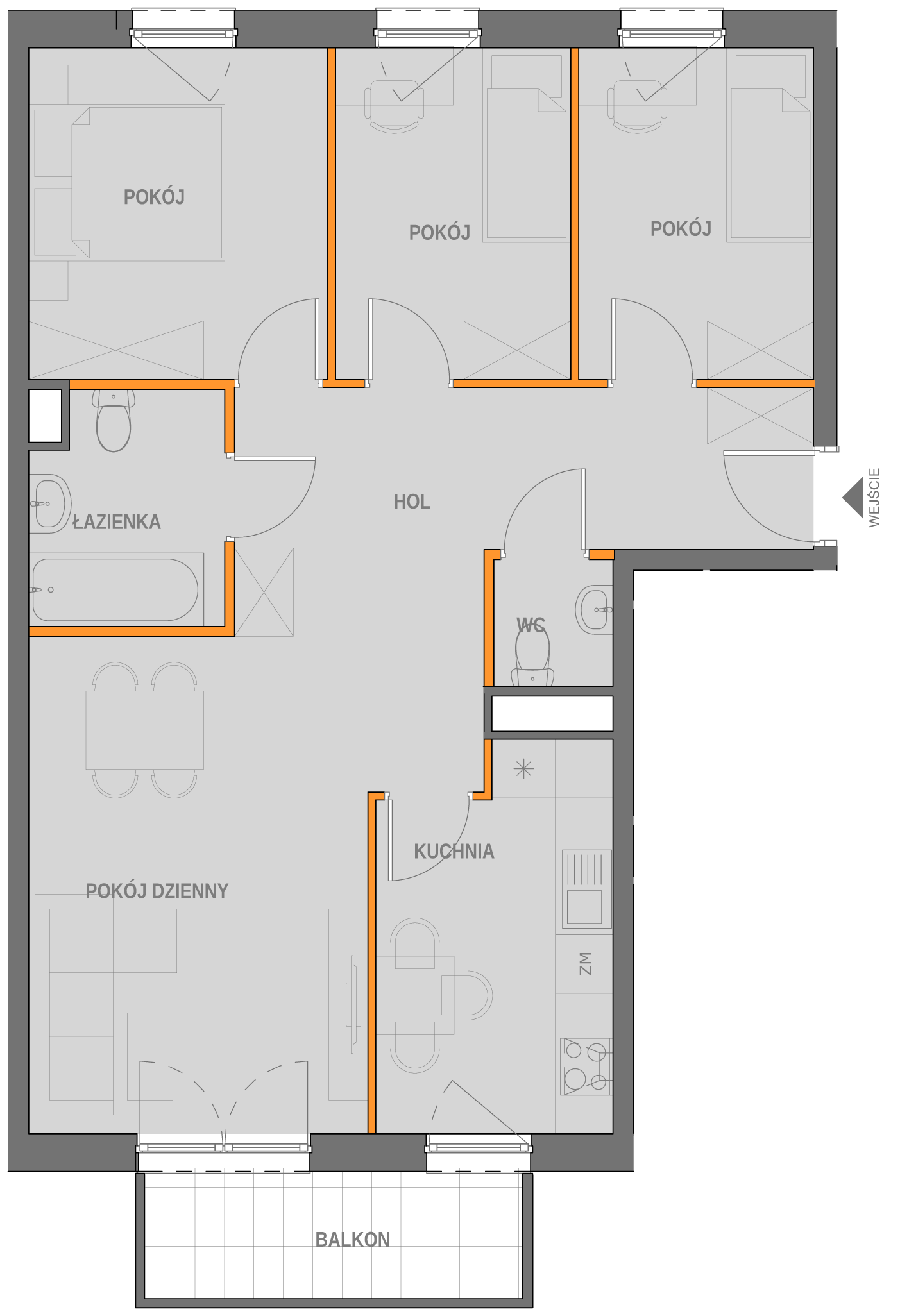 Plan mieszkania