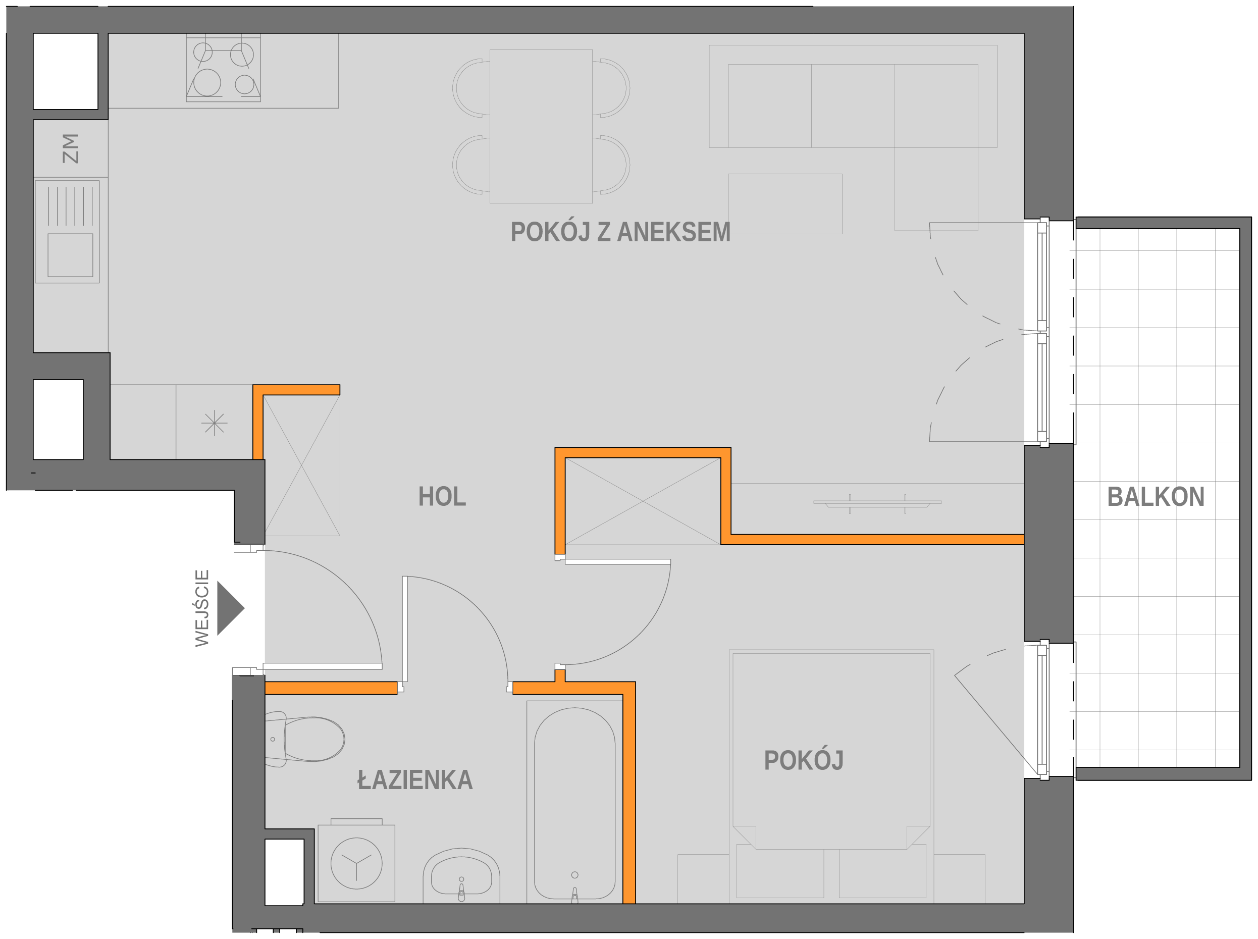 Nowa 5 Dzielnica mieszkanie