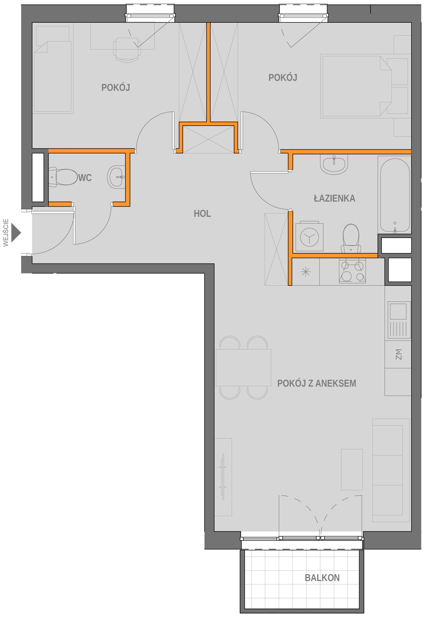 Plan mieszkania