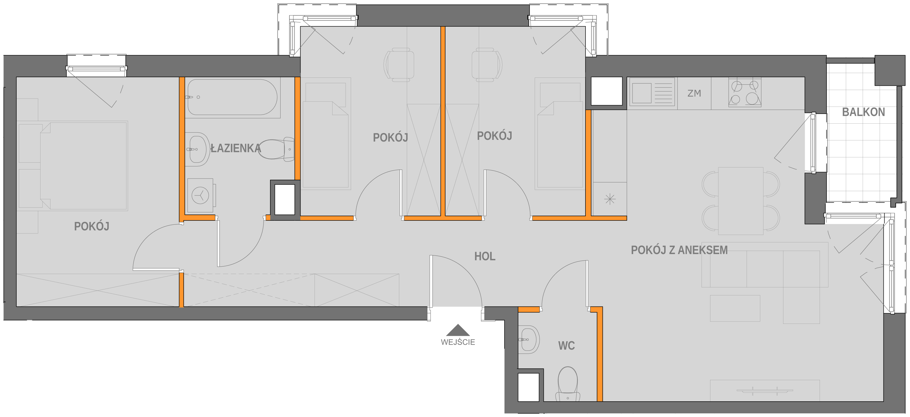 Plan mieszkania