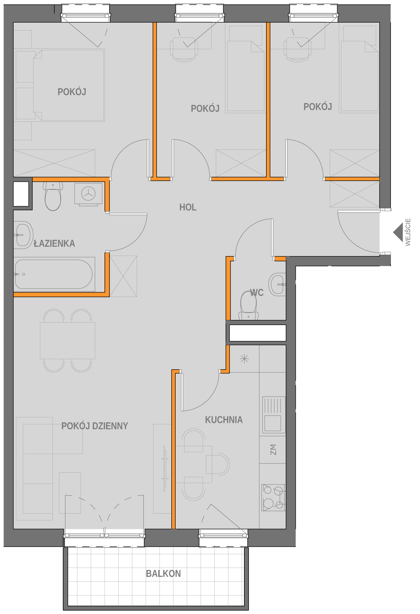 Plan mieszkania