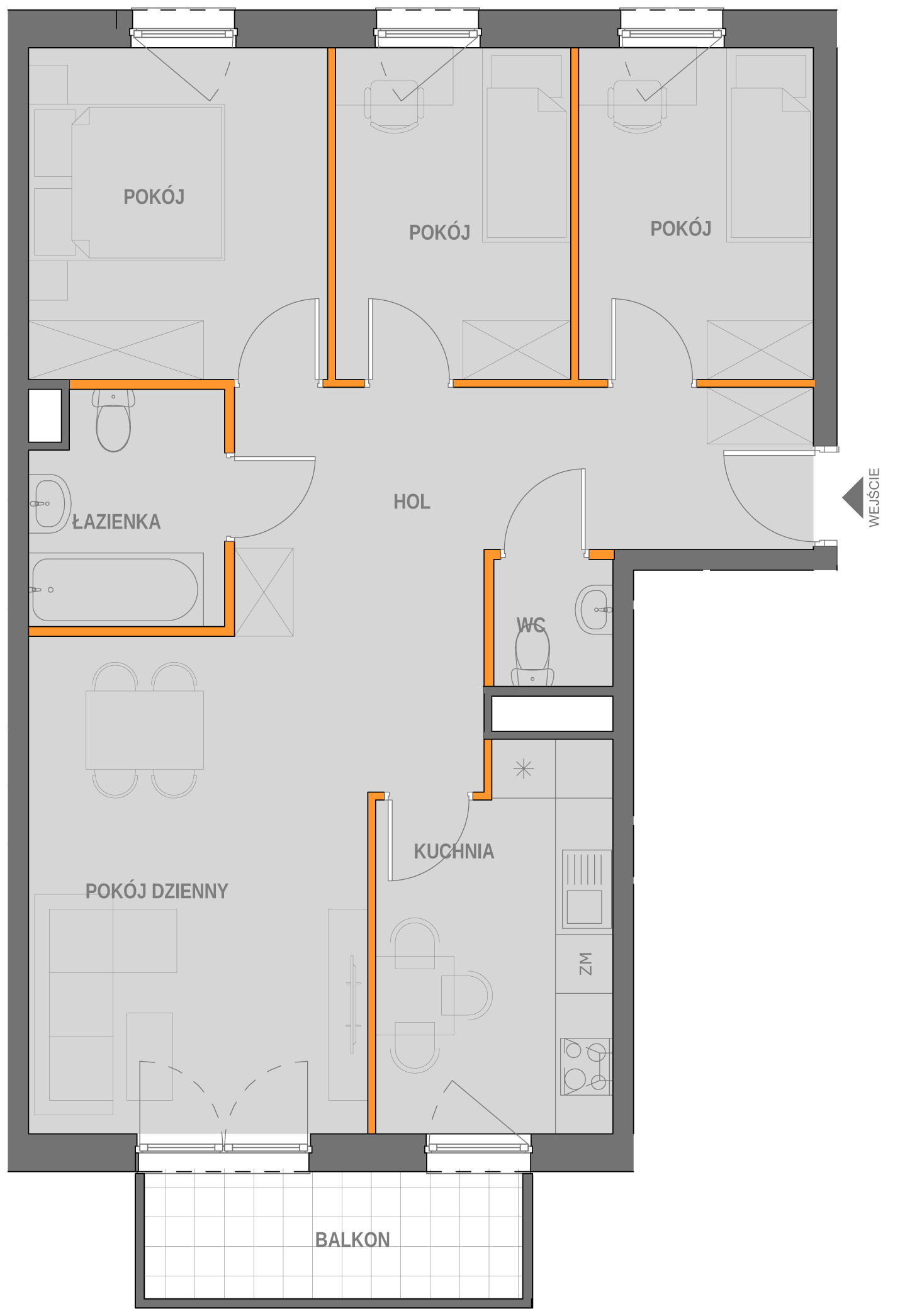 Plan mieszkania