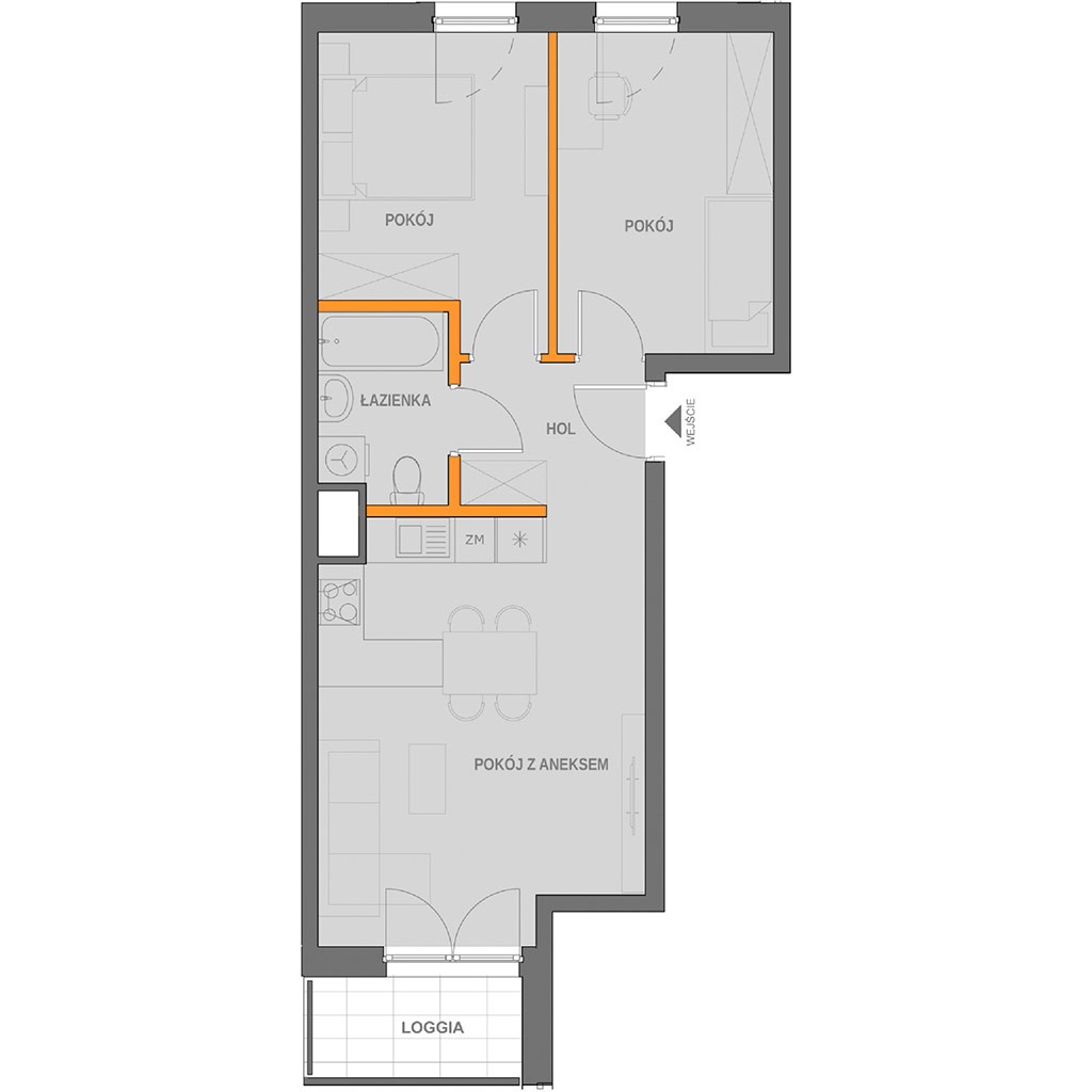 Plan mieszkania