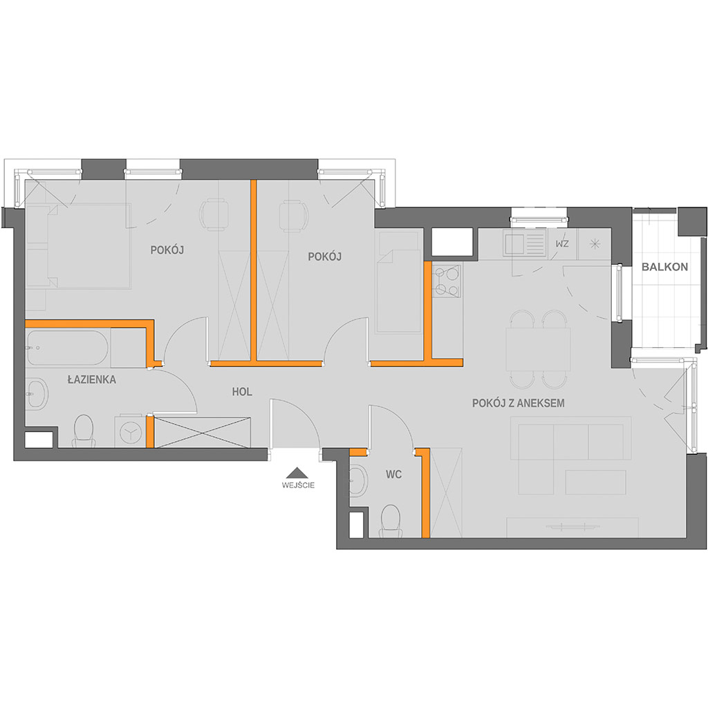 Plan mieszkania