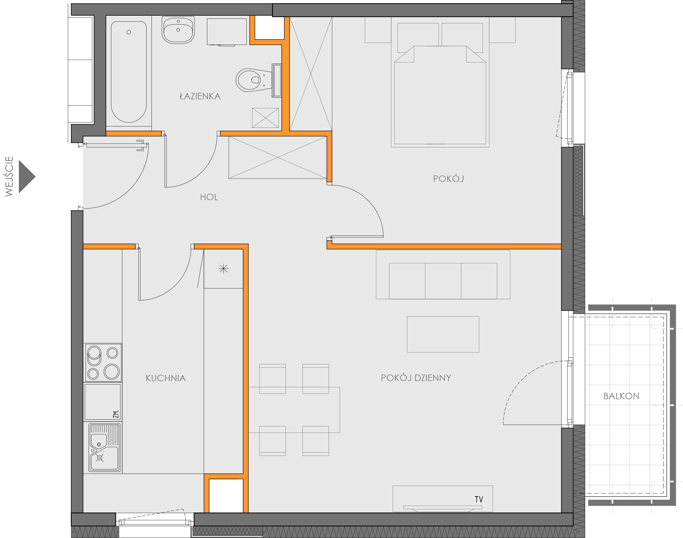 Plan mieszkania