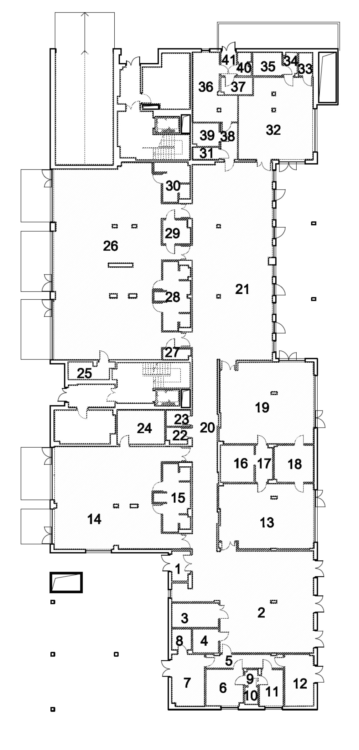 Plan lokalu usługowego